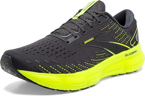 Brooks Men's Glycerin 20 Neutral Running Shoe - Ebony/Nightlife - 11.5 Medium in Saudi Arabia