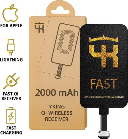 QI Wireless Adapter for iPad - 2000Mah Qi Wireless Charging Adapter for iPad - 2000 ma Wireless Charging Adapter for iPad - Fast QI Wireless Charger Receiver for iPad in Kuwait