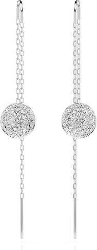 Swarovski Meteora Earrings Collection, Meteor Inspired Design with Snow Pavé of Clear Round Crystals in Kuwait