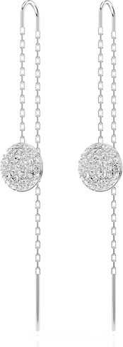 Swarovski Meteora Earrings Collection, Meteor Inspired Design with Snow Pavé of Clear Round Crystals in Kuwait