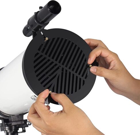 Bahtinov Mask Focusing Mask for Telescopes, Aluminum Metal Bahtinov Telescope Astronomy Focusing Mask for Outer Diameter from 84-115mm in Saudi Arabia