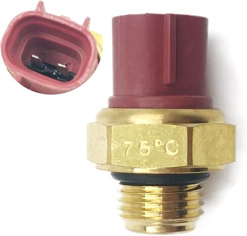 Water Fan Switch 2 Wire Water Temperature Sensor Radiator Compatible for Axis 500 700, Hisun 400, 500 700,Coleman UT400 500, Massimo MSU500, Cub Cadet Challenger in Saudi Arabia