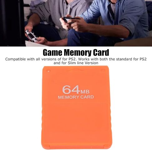 Cuifati 64MB High Speed Memory Card, Supports FMCB1.966, Compatible with All Games, Portable Design, ABS Material in Kuwait