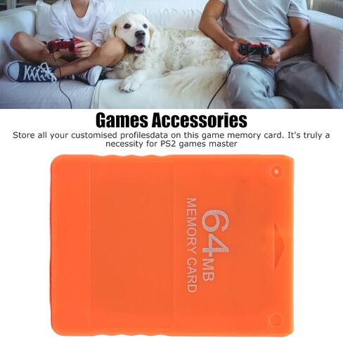 Cuifati 64MB High Speed Memory Card, Supports FMCB1.966, Compatible with All Games, Portable Design, ABS Material in Kuwait
