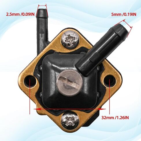 مضخة الوقود 18-7350 لجونسون Evinrude 397839 391638 395091 397274 لسييرا 18-7350 لمالوري 9-35350 فرس البحر خارجي 6hp 8hp 9.9hp 15hp 1981-1992 محرك المحرك in Saudi Arabia