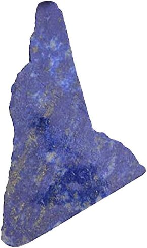 REAL-GEMS Rare Natural Gold Flakes Lapis Lazuli Healing Crystal 57.50 Ct Raw Rock Blue Lapis Lazuli Gem Rough Uncut Specimen in Saudi Arabia