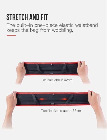 AONIJIE Lovtour Running Belt Waist Pack, Flip Waist Belt,with 250ml Soft Water Bottle Free and Lightweight for Marathon Climbing Jogging Cycling Workout Fitness Mobile Phone Holder in Saudi Arabia