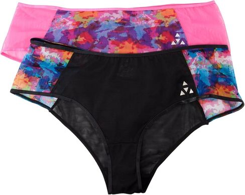 Women's Mesh Hipster Panty 2 Pack - Assorted Colors in Saudi Arabia