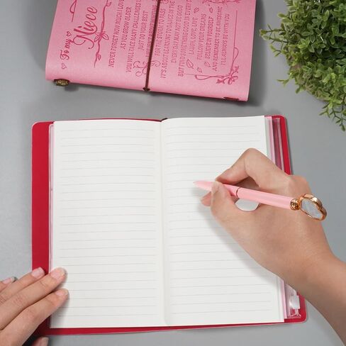 To My Bestie Leather Journal Set with Pen,Best Friend Birthday Gifts,140 Page Refillable Writing Journal Travel Diary Gifts for Best Friends Women Birthday in Saudi Arabia