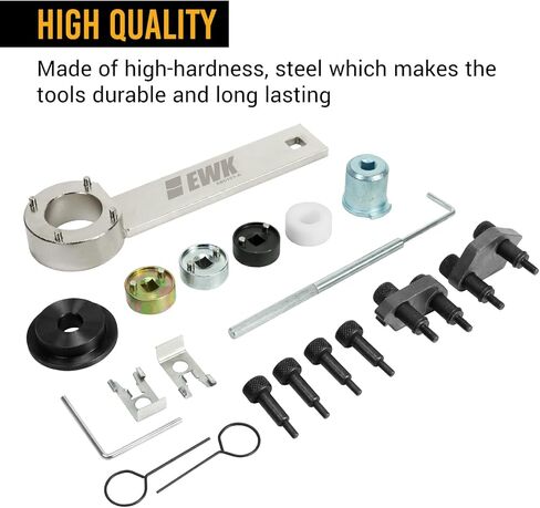 أداة توقيت المحرك EWK محاذاة قفل عمود الحدبات لمحرك Audi VW VAG 1.8 2.0 TSI/TFSI EA888 T10355 T10352 T40271 in Kuwait