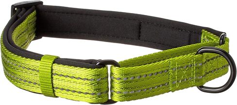 alcott Martingale Collar with Reflective Stitching & Neoprene Padding, Small, Black in Saudi Arabia