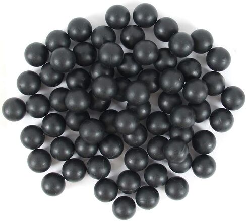 Paintballs .68 Caliber Rubber Ball Soft Reusable 0.68 Riot Training Paintball in Saudi Arabia