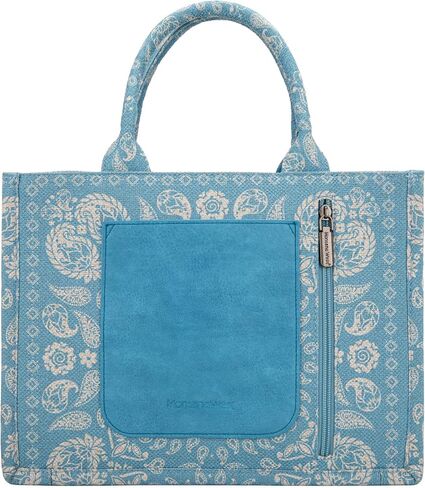 Montana West Sparkly Tote Bag Cashew Flower Satchel Handbags Western Top Handle Purses in Saudi Arabia