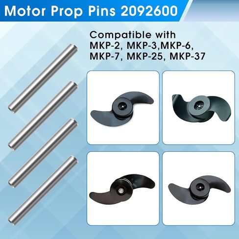 دبابيس دعامة المحرك 2092600 قطع غيار محركات التصيد MKP-2 MKP-3 MKP-6 MKP-7 MKP-25 MKP-37 (4 عبوات) in Kuwait