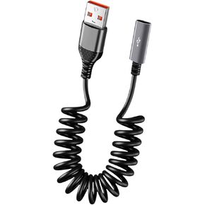 كابل محولات USB قوي ذكر إلى C أنثى مع شحن سريع 3A وتوافق عام للهاتف وجهاز الكمبيوتر والسيارة إلى معالج النوع C in Kuwait