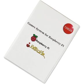 Retropie Preloaded 128Gb Games Data System with Class 10 Micro SD TF Card, Only Work for Raspberry Pi 2B 3B 3B+, Collection with Video Previews & 3D Boxart in Kuwait