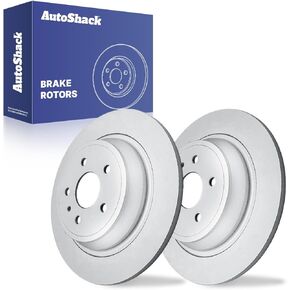 AutoShack Brake Rotors Rear Brake Rotor Replacement Kit for 2013-2020 Ford Fusion 2013-2016 Lincoln MKZ 1.5L 1.6L 2.0L 2.5L AWD FWD R781014PR in Saudi Arabia