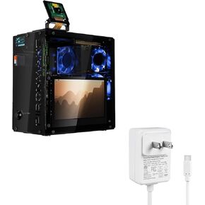 Pironman 5 Pro Max Mini PC Case with 4.3" Touch Screen for Raspberry Pi 5 + 27W PD Power Supply in Kuwait