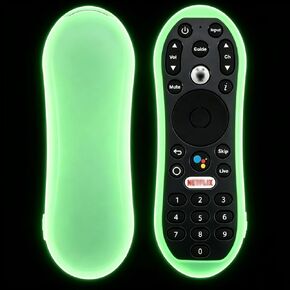 New Silicone Remote Cover Compatible with TiVo Stream R37023B RA2400 4K Smart Streaming Control, Protective Case for Vizio/Onn Box 4K, Spectrum 4K Stream Box with Lanyard (Black) in Kuwait