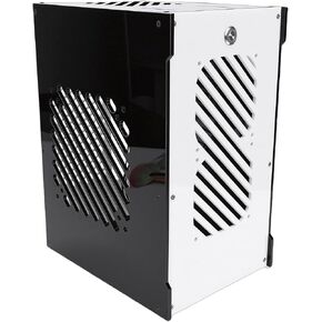 Bewinner Mini ITX PC Case 10.5L | Portable Acrylic Chassis for SFX/SFX L PSU, Supports 4x2.5 SSDs & 180mm GPU, 360 Ventilation for Optimal Cooling in Kuwait