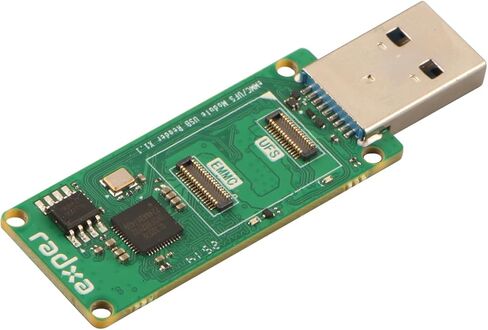 قارئ وحدة Radxa UFS/eMMC لوحدات Radxa SBC، USB 3.0، وحدة PCB in Kuwait