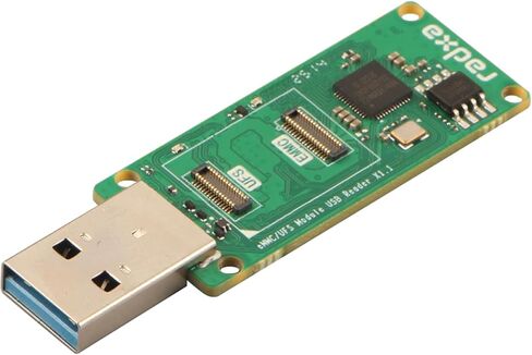 قارئ وحدة Radxa UFS/eMMC لوحدات Radxa SBC، USB 3.0، وحدة PCB in Kuwait