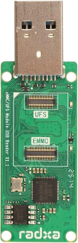 قارئ وحدة Radxa UFS/eMMC لوحدات Radxa SBC، USB 3.0، وحدة PCB in Kuwait
