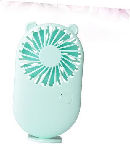 مروحة صغيرة صامتة محمولة USB من MERRYHAPY لمكتب المكتب مع بطارية قابلة لإعادة الشحن، مروحة تبريد مدمجة خضراء للاستخدام المنزلي والمدرسي in Kuwait