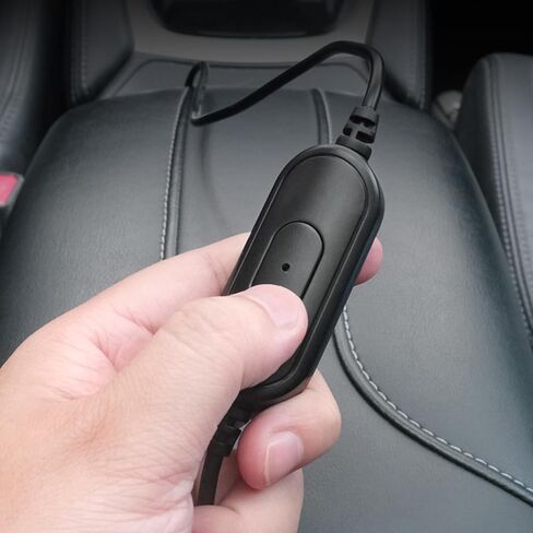 مروحة تبريد للمقعد الخلفي للسيارة 5 ABS تدفق هواء قوي 5 فولت USB مزود طاقة لمروحة USB للمقعد الخلفي in Kuwait