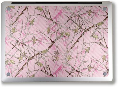 Carbon Fiber Laptop Skin Compatible with Surface Laptop 7 13.8" (2024) - Conceal Pink - Premium 3M Vinyl Protective Wrap Decal Cover - Easy to Apply | Crafted in The USA by MightySkins in Kuwait