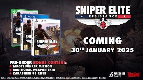 Sniper Elite: Resistance /PS4 in Kuwait