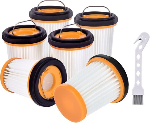 Wandvac Filter Replacement for Shark Handheld Vacuum Filters replacement Wandvac ION W1 S87 Cordless Wand Stick Vacuum Cleaner, WV200, WV201, WV205, WV220, Compare to Part # XHFWV200, Pack of 6 in Saudi Arabia