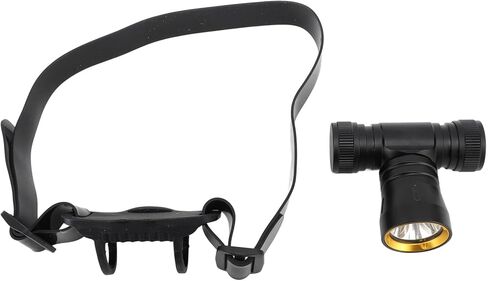 8000LM Diving Headlamp with 3 Modes IPX8 Aluminum Alloy Underwater LED Light for,Camping & Emergency Use in Kuwait