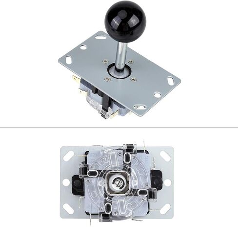مجموعة DIY مع أزرار وعصا تحكم بدون تأخير، ومكونات بلاستيكية ومعدنية لـ Fight Stick Mame in Kuwait