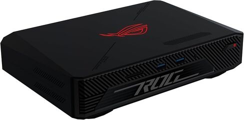 جهاز كمبيوتر صغير ROG NUC 760 كامل النظام - Intel الجيل الرابع عشر Core Ultra 7 155H، ورسومات NVIDIA GeForce RTX 4060، وذاكرة DDR5 سعة 16 جيجابايت، ومحرك أقراص PCIe G4x4 NVMe SSD سعة 1 تيرابايت، وWin 11، وإضاءة ARGB، مع حامل رأسي (متجدد) in Kuwait