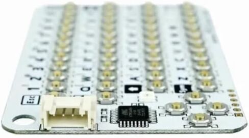 HTLNUZD M5Stack CardKB V1.1 Mini 50-Key QWERTY Keyboard Unit | ATMega8A MCU, I2C, RGB LED, Programmable for UIFlow in Kuwait