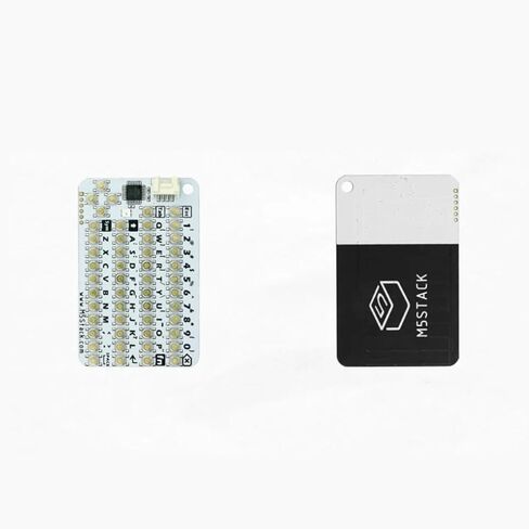 HTLNUZD M5Stack CardKB V1.1 Mini 50-Key QWERTY Keyboard Unit | ATMega8A MCU, I2C, RGB LED, Programmable for UIFlow in Kuwait