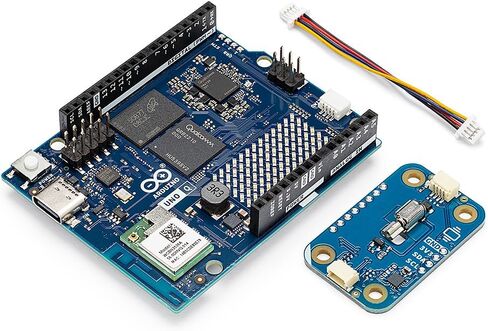 Arduino UNO Q 4GB + Modulino Vibro — Plug‑and‑Play Vibration Feedback Module Bundle for AI, IoT, Robotics & Prototyping | Linux + Arduino | No‑Solder Modular Expansion in Kuwait