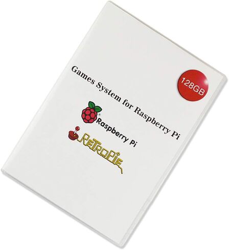 نظام بيانات ألعاب Retropie محمل مسبقًا بسعة 128 جيجا بايت مع بطاقة Micro SD TF من الفئة 10، يعمل فقط مع Raspberry Pi 2B 3B 3B+، مجموعة مع معاينة الفيديو و3D Boxart in Kuwait
