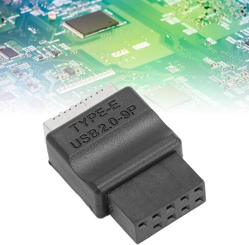 محول أنثى 9PIN ذكر إلى النوع E، محول مضغوط PVC بسرعة 480 ميجا بت في الثانية لاتصال USB باللوحة الأمامية، مع عدم وجود برنامج تشغيل مطلوب للفوز بنظام OS X in Kuwait