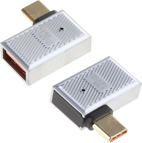 USB Type C Male to 3.0 Male Adapter Converter Extender 10Gbps Data Sync 120W 6A Charging for Phone Laptop to C for Phone High Speed Laptop Connector in Saudi Arabia