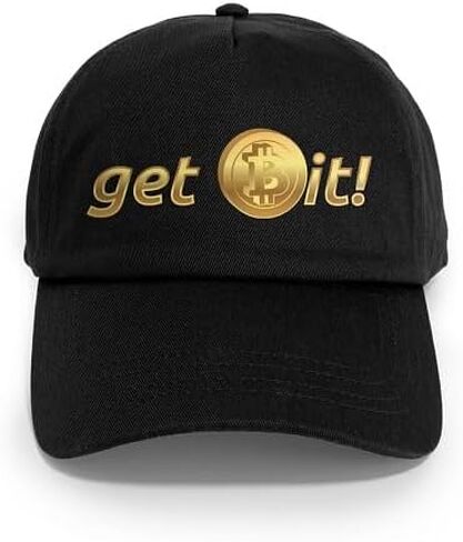 CafePress Get Bit, Bitcoin Adjustable Baseball Cap in Saudi Arabia