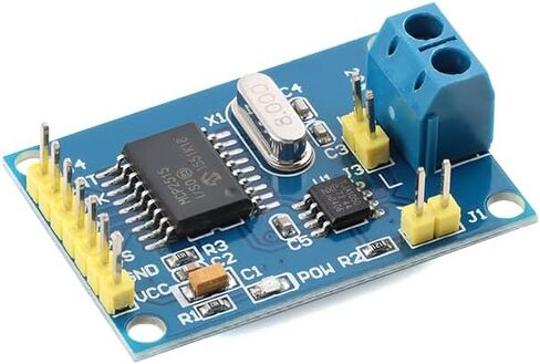 5 قطعة وحدة حافلة MCP2515 CAN مع بروتوكول SPI لجهاز الاستقبال TJA1050 متوافق مع 51 وحدة تحكم صغيرة in Kuwait