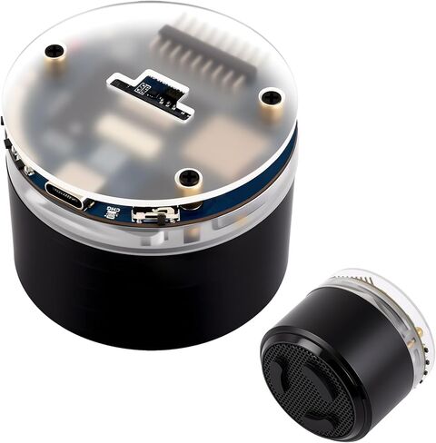 ESP32-S3 AI Smart Speaker Development Board, Dual Microphones, Noise Reduction&Echo Cancellation, RGB Lighting, ESP32 Audio, Support Connect External Displays & Cameras, Support AI Speech Interaction in Kuwait