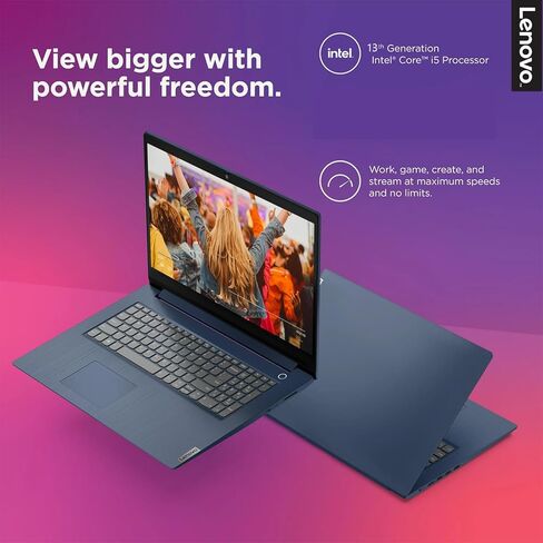 Lenovo New 15.6" FHD Touchscreen Laptop, 13th Gen Intel Core i5 (10 Cores), 12GB RAM, 768GB Storage (512GB External), IPS Touch, USB-C, SD Card Reader, Win 11, w/WOWPC Bundle, w/o Mouse in Kuwait