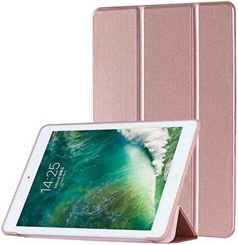 ddice iPad mini Case 1/2/3/4/5th Generation, Slim Lightweight Smart Book Cover with Auto Sleep/Wake, Trifold Stand, Shockproof Protective Case (Pink, iPad mini 1st/2nd/3rd/4th/5th Gen 2012–2019) in Kuwait