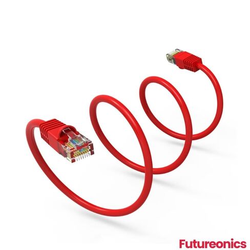 (حزمة واحدة كابل إيثرنت Cat 6 بطول 50 قدمًا أحمر UTP تمهيد 50 قدمًا كبل شبكة كمبيوتر وكابل الإنترنت وكابل Cat 6 in Kuwait