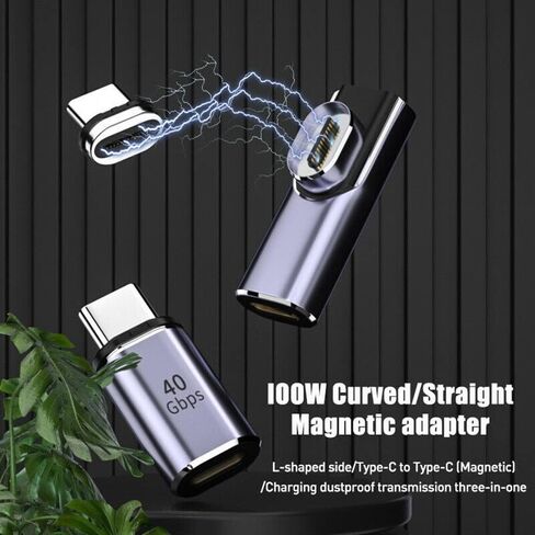 MOUDOAUER 100 واط مغناطيسي USB Type-C QC4.0 محول شحن سريع محول إصلاح مستقيم لنا in Kuwait