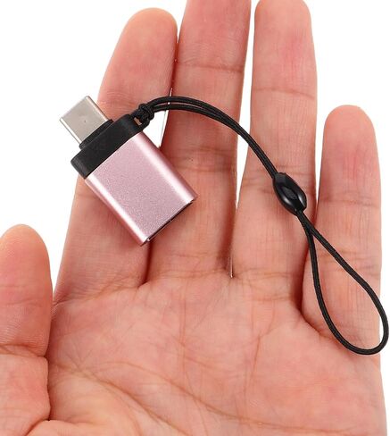 TEHAUX 12pcs USB to Type-c OTG Adapter Kit for USB Flash Drives and Keyboards Compatible Phones and Tablets Multi-Color Type-c Connectors for Device Expansion in Kuwait