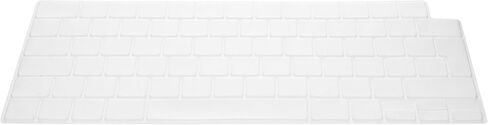 kwmobile Keyboard Cover Compatible with Apple MacBook Air 15 M3 2024 A3114 - Keyboard Cover Russian QWERTY - Transparent in Kuwait